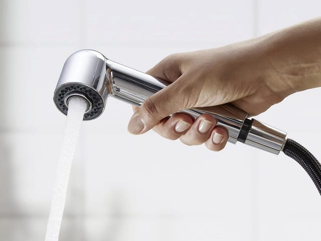Blanco - Wega s - Spültischarmatur mit ausziehbarer Brause, chrom 526416