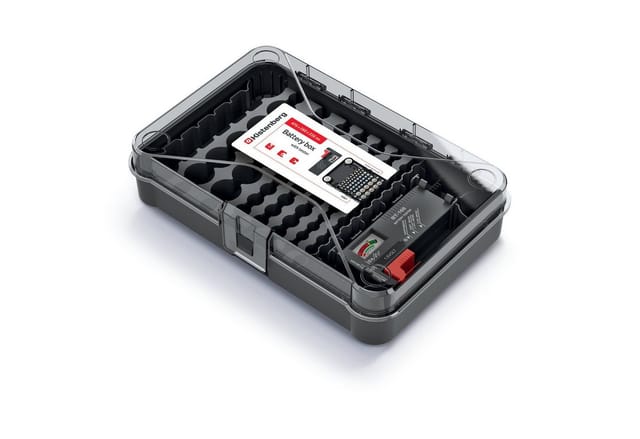 Kistenberg Batterie Box Organiser KBBT mit Battery Tester