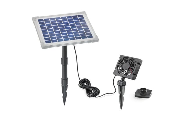 Esotec - Solarlüfter Set 5W Solarventilator Lüfter Belüftungsset Ventilator 101862