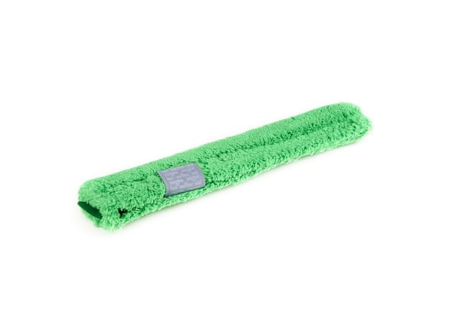 MicroStrip Mikrofaserbezug 45 cm, mit Schmutzpad + Klettverschluss - Unger
