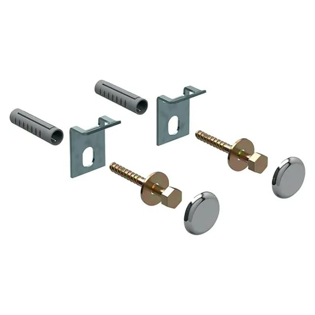 Geberit Urinal-Befestigungssatz Kerafix 551070 chrom, mit Abdeckkappen