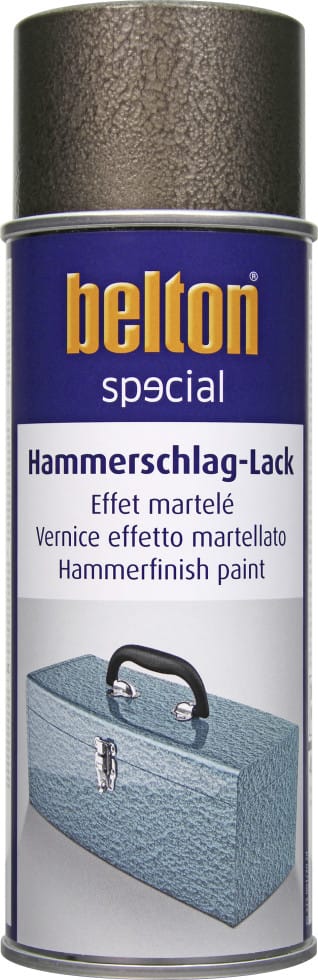 Belton - special Hammerschlag-Lackspray 400 ml anthrazit Spraylack Schutzlack