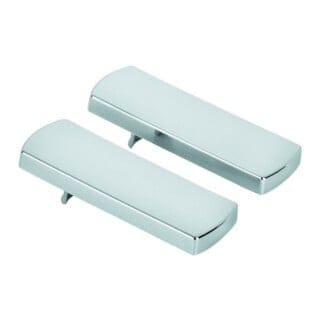 Grohe Abdeckkappe Chrom für Griff Grohtherm 2000, 2 Stück