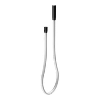 Keuco - Zubehör - Brauseschlauch 180 cm, weiß/schwarz matt 59996371851