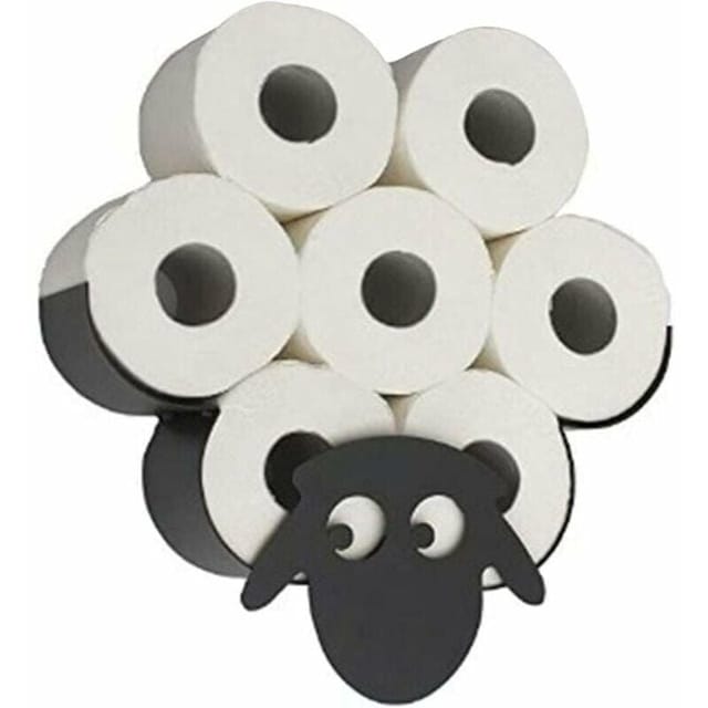 Tier-Toilettenpapierhalter, schöner Tier-Wandhalter, Schlafzimmer, Toilettenpapierhalter, Küche, Badezimmer-Accessoires, Schaf