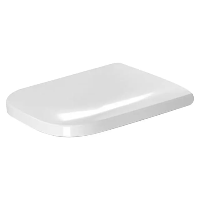 Duravit - Happy D.2 wc Sitz 0064590000 mit Absenkautomatik, weiss, Scharniere Edelstahl