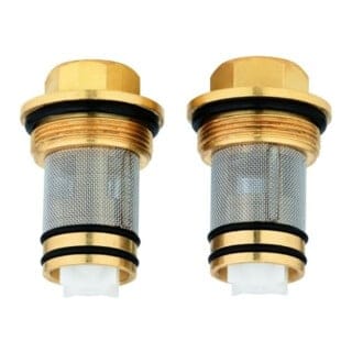 Rückflussverhinderer Thermostat 14116 DN15 2 Stück chrom