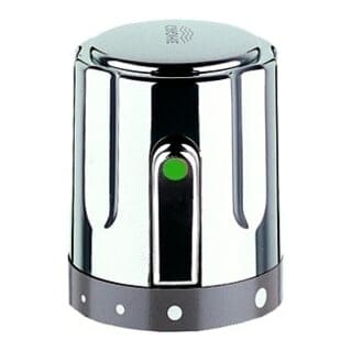 Absperrgriff 47245, Basis, mit Spartaste, für Thermostat-Batterien, chrom - Grohe
