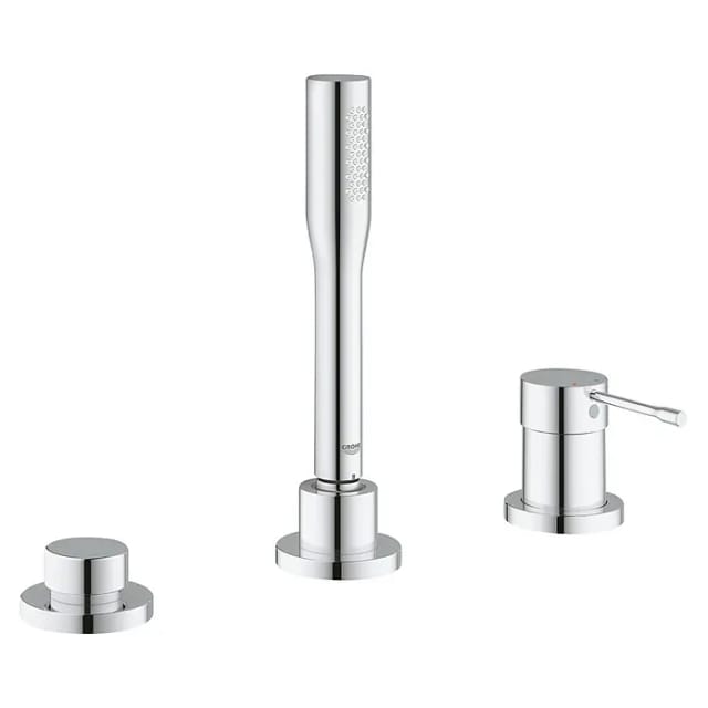 Grohe Essence 3-Loch Einhand-Wannenkombination , mit Handbrause,