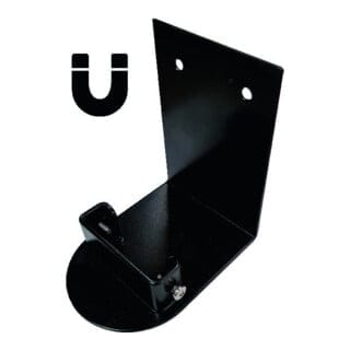 Sonstige - Wandhalterung, Metall, schwarz, magnetisch