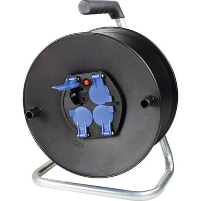 Kunststoff-Leertrommel Ø285mm für ca. 50m Kabel IP20