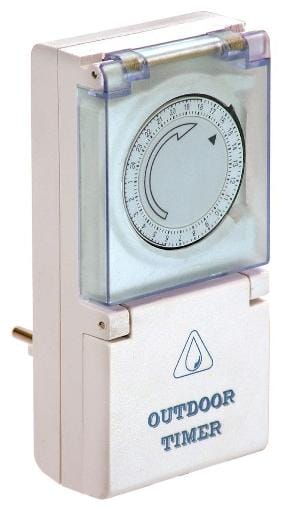As-schwabe - as Schwabe 24031 Steckdosen-Zeitschaltuhr analog Tagesprogramm 3500 w IP44