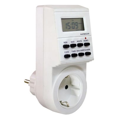 As-schwabe - as Schwabe 24032 Steckdosen-Zeitschaltuhr digital Wochenprogramm 3500 w IP20