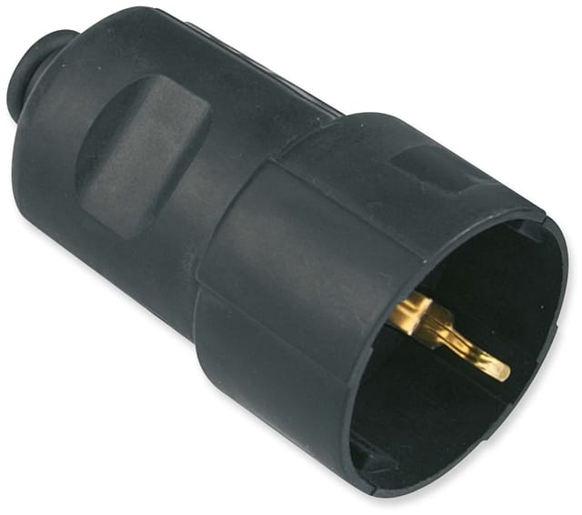 Dönges - as Schwabe 45012 Schutzkontaktkupplung Kunststoff 230 v Schwarz IP20