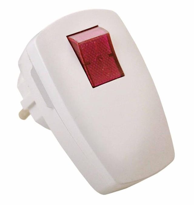 As-schwabe - as Schwabe Winkelstecker mit Schalter für den Innenbereich 45034