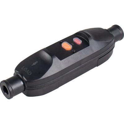 Personenschutz-Zwischenschalter 10mA, max. 3G2,5, IP55
