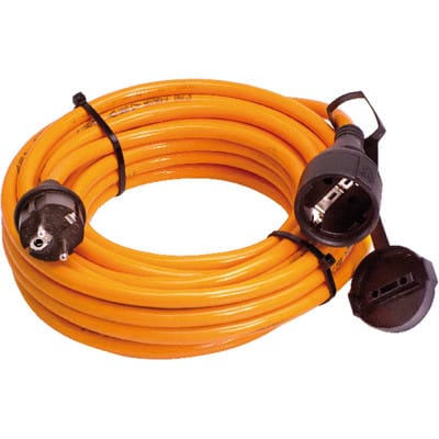 As-schwabe - Baustellen Verlängerung 10m Stecker Kupplung H07BQ-F 3G2,5 IP44