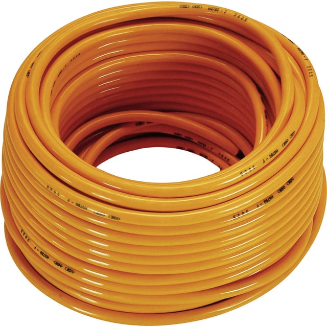 As Schwabe 59350 Installationskabel H07BQ-F 3 x 1.5 mm² Orange 50 m