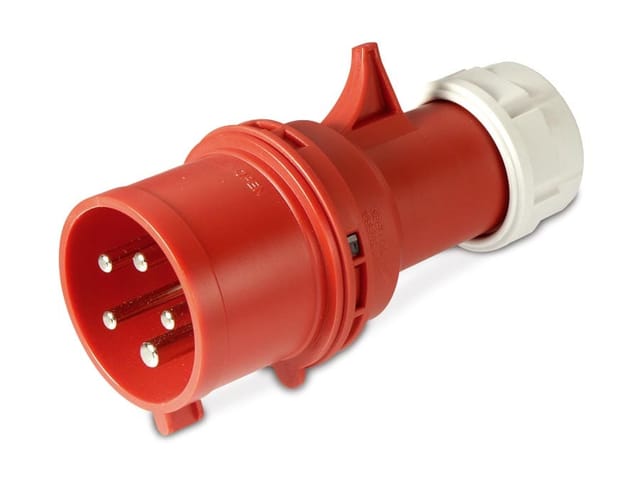 Pce CEE-Stecker Shark, 32 a, 5-polig, 400 v, IP44