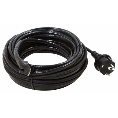 Eis-Stop-Heizkabel 8m H05RN-F 3G 1,0 mm² 15W/m, IP44