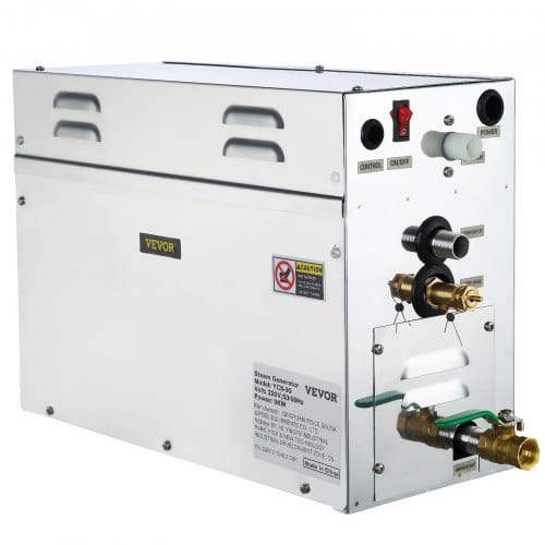 Vevor Dampfgenerator 9kw Dampfduschen 220v-240v Sauna Dampfgenerator Mit Programmierbarer Steuerung Für Zu Hause Spa Badezimmer Hoteldusche Dampf (controller Enthält Keine Batterie)