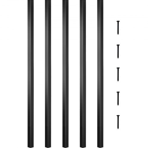Deck Balusters Metall Spindeln 101 Pack 66 Cm Aluminiumlegierung Geländer - Vevor