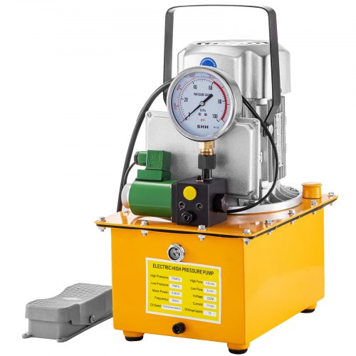 Vevor - Elektrische Angetriebene Hydraulikpumpe Hydraulikaggregät Magnetventil 7-70MPa