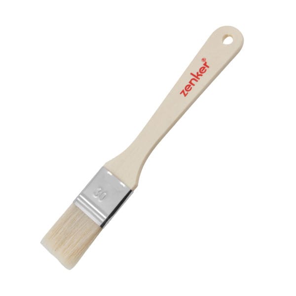 Zenker - Backpinsel Fair 30 cm mit Holzgriff Küchenpinsel Küchenhelfer Backzubehör