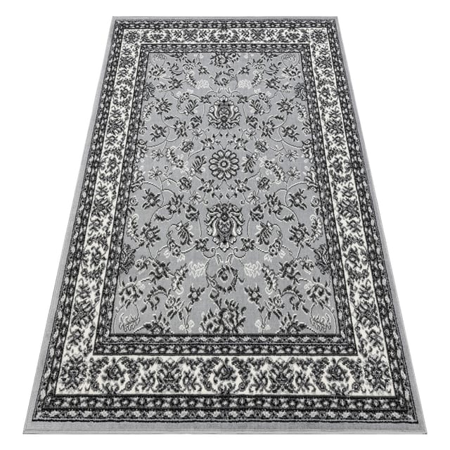 Rugsx - Teppich bcf Morad klasyk Klassisches - grau grey 300x400 cm