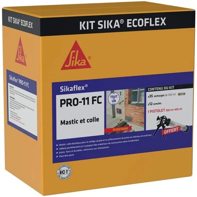 Sika Pro 11 FC Kleber-Dichtmasse Weiß mit hoher Haftung