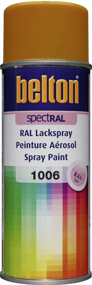 SpectRAL Lackspray 400 ml narzissengelb Sprühlack Buntlack Spraylack - Belton