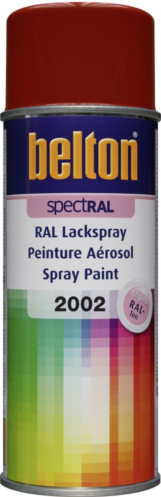 SpectRAL Lackspray 400 ml blutorange Sprühlack Buntlack Spraylack - Belton