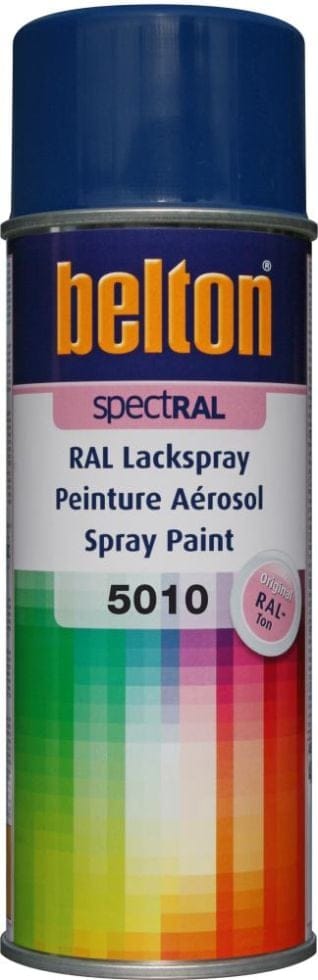 SpectRAL Lackspray 400 ml enzianblau Sprühlack Buntlack Spraylack - Belton