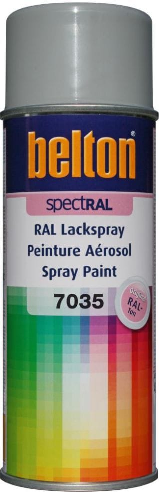 SpectRAL Lackspray 400 ml lichtgrau Sprühlack Buntlack Spraylack - Belton