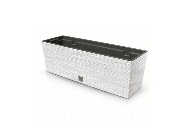 Prosperplast Blumentopf FURU CASE Weiß 58 cm