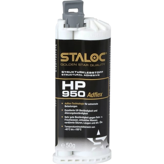 Staloc - HP-950 Strukturklebstoff 50ml anthrazit, ohne Mischer