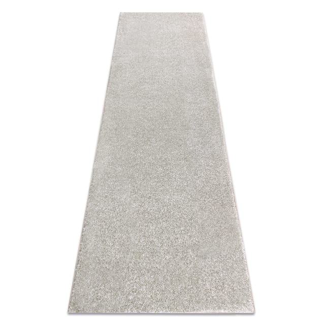 Rugsx - Läufer santa fe creme 031 eben, glatt, einfarbig beige 120x400 cm