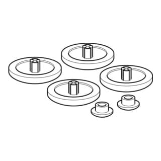 598094000 Sitzdeckelpuffer für WC-Sitze - Geberit