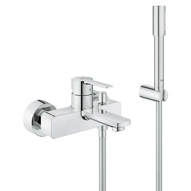 Lineare Einhand Wannenbatterie, Wandmontage, mit - Grohe