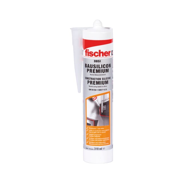 Bausilikon dbsi 280ml betongrau - Fischer