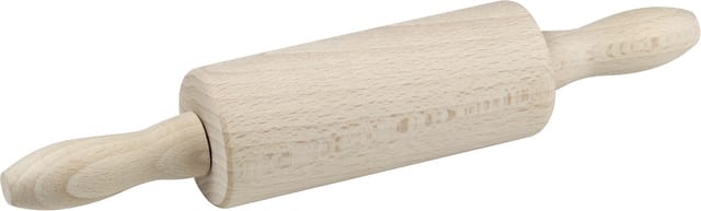 Zenker mini Teigrolle Holz 24cm Nudelholz Teigroller Teigausroller