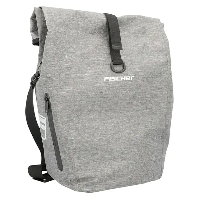 Gepäckträgertasche plus Cita grau Kuriertasche - Fischer