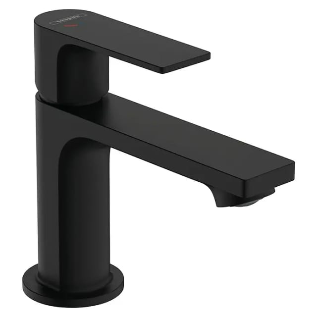Hansgrohe - Rebris e - Waschtischarmatur, CoolStart, schwarz matt 72554670