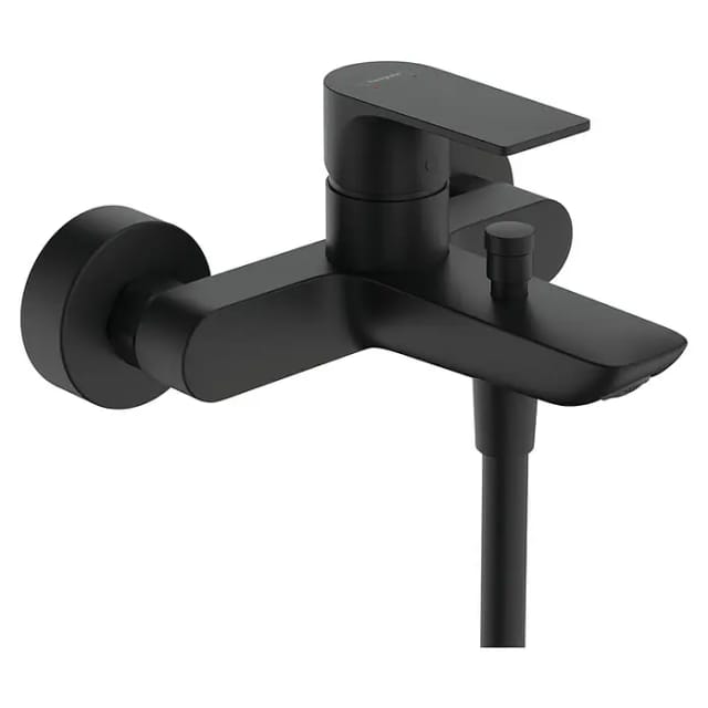 Rebris e - Badewannenarmatur, schwarz matt 72450670 - Hansgrohe
