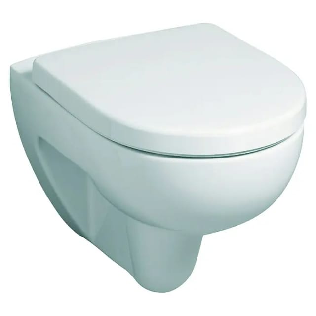 Renova Wand-WC Tiefspüler Tiefe 54cm, Weiß/KeraTect - Geberit