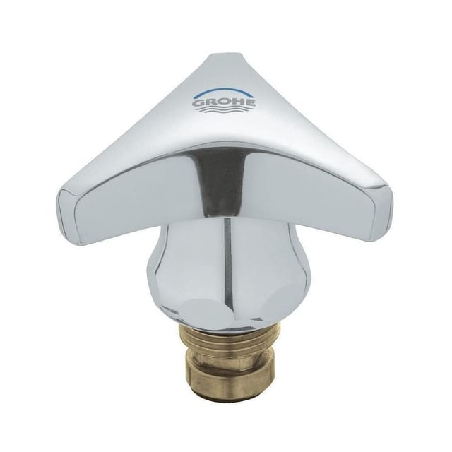 Grohe Oberteil, DN 10, Trecorn-Griff, Markierung Blau, 10 Stück, Chrom