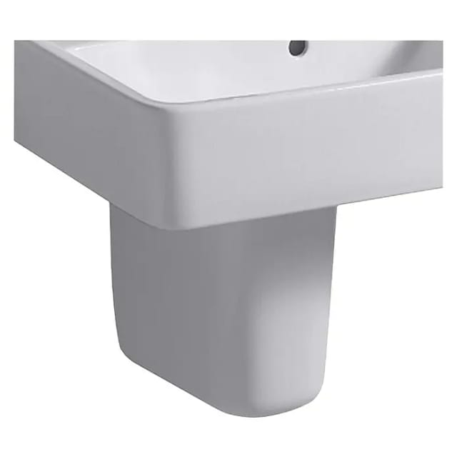 Renova Plan Halbsäule für Handwaschbecken, Weiß - Geberit