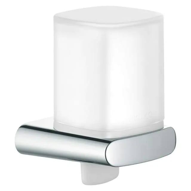 Elegance - Seifenspender mit Halter 180 ml, Glas matt/Chrom 11652019000 - Keuco