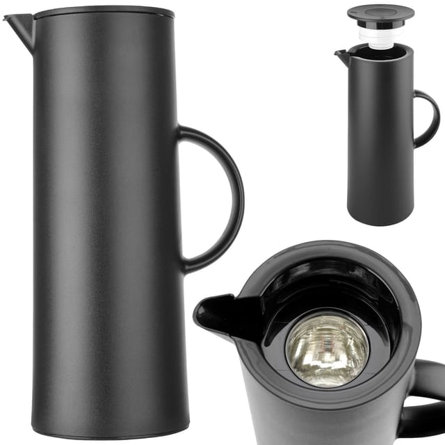 Hendi Isolierkanne, 1L, Schwarz, ⌀110x(H)289mm
