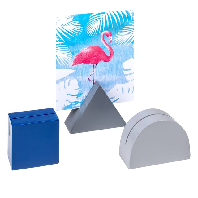 Geometrics Bildhalter, 3er Set